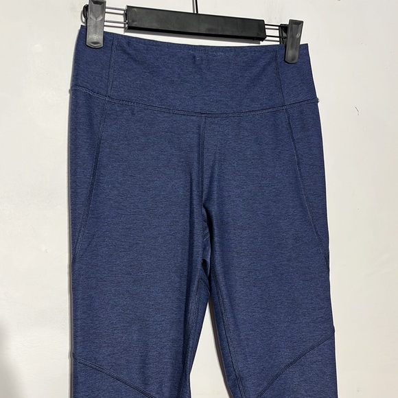 Outdoor Voices Navy 7/8 Warm Up Leggings Size Small - Picture 5 of 9